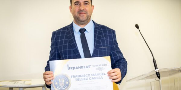 Francisco Téllez García, reconocido en la “Lista 15 Best CEO Urban Beat 2026”
