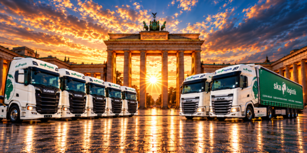 ska-logistik amplía su flota con 5 nuevos Scania V8 y sus primeros DAF